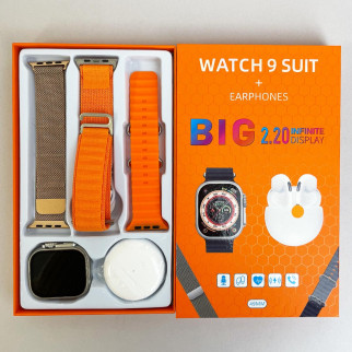 Комплект Big 2.20 (Watch 9 + Pro 6) Помаранчевий - Інтернет-магазин спільних покупок ToGether