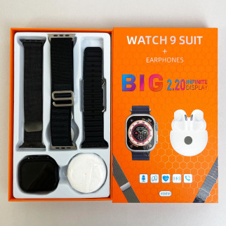 Комплект Big 2.20 (Watch 9 + Pro 6) Чорний - Інтернет-магазин спільних покупок ToGether