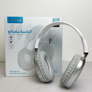 Бездротові навушники Pro Max Celebrat A35 (Білий) - Інтернет-магазин спільних покупок ToGether