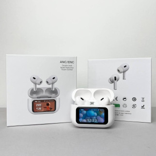 Бездротові навушники AirPods Pro 2 L-58 з дисплеєм (Білий) - Інтернет-магазин спільних покупок ToGether