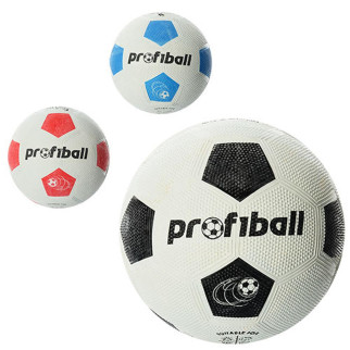М'яч футбольний розмір 4, гума Grain, Profiball, 3 кольори, сітка, кул., 290 г /30/ | VA-0008 - Інтернет-магазин спільних покупок ToGether