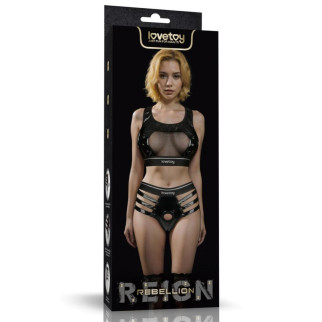 Rebellion Reign Iconic Harness Strap on Set (M/L) 18+ - Інтернет-магазин спільних покупок ToGether