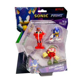 Набір ігрових фігурок SONIC PRIME – СОНІК, НАКЛЗ, ДОКТОР ЕҐМАН (3 фiгурки, 6,5 cm) - Інтернет-магазин спільних покупок ToGether