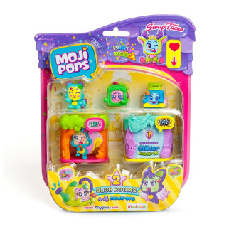 Ігровий набір MOJI POPS серії "Party" – ІГРОВІ КІМНАТКИ (4 фігурки, аксесуари) - Інтернет-магазин спільних покупок ToGether