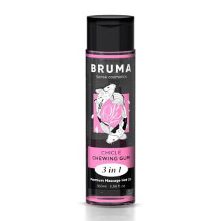 Масажне масло Bruma Premium Massage Hot Oil Chewing Gum 3 In 1, 100мл 18+ - Інтернет-магазин спільних покупок ToGether