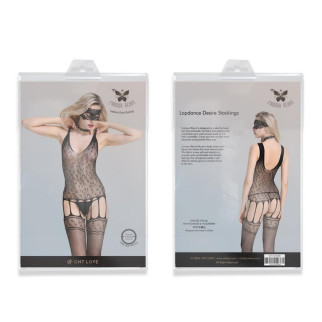 Сексуальний комбінезон Lapdance Desire Stockings Black 18+ - Інтернет-магазин спільних покупок ToGether