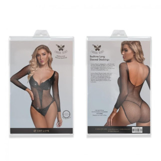 Bedtime Long Sleeved Stockings-Black 18+ - Інтернет-магазин спільних покупок ToGether