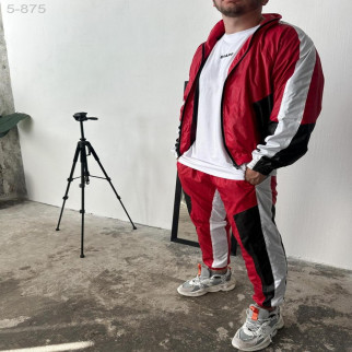 Червоний спортивний костюм.5-875 - Інтернет-магазин спільних покупок ToGether