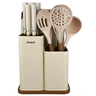 Набір силіконових кухонних речей Magio MG-1097I набір ножів лопаток 12 предметів - Інтернет-магазин спільних покупок ToGether