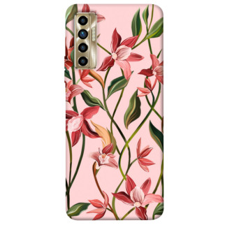 Чохол itsPrint Floral motifs для TECNO Camon 17P - Інтернет-магазин спільних покупок ToGether