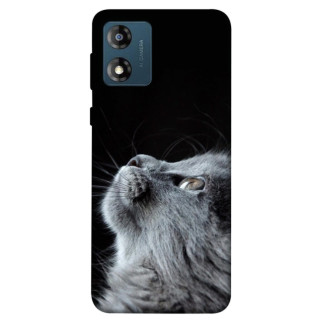Чохол itsPrint Cute cat для Motorola Moto E13 - Інтернет-магазин спільних покупок ToGether