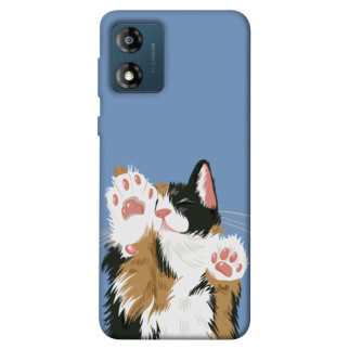 Чохол itsPrint Funny cat для Motorola Moto E13 - Інтернет-магазин спільних покупок ToGether