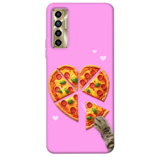 Чохол itsPrint Pizza Love для TECNO Camon 17P - Інтернет-магазин спільних покупок ToGether