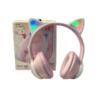 Навушники накладні Bluetooth Кішечка з вушками AKZ-07 - Інтернет-магазин спільних покупок ToGether