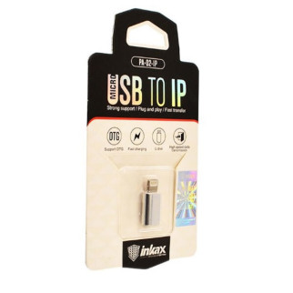 Перехідник micro USB - Lightning Inkax PA-02 (уп. 80шт) - Інтернет-магазин спільних покупок ToGether