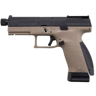 Пістолет страйкбольний ASG CZ P-10C OR-OT Dual-Tone кал. 6 мм Black/fde - Інтернет-магазин спільних покупок ToGether