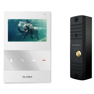 Slinex SQ-04M(White) + ML-16НR(Black) Комплект домофонії - Інтернет-магазин спільних покупок ToGether