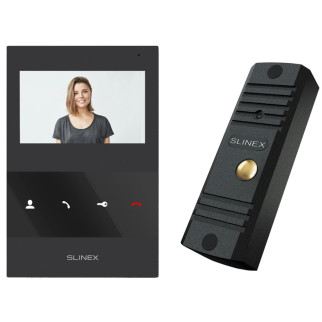 Slinex ML-16HD(Black)+SQ-04M(Black) Комплект відеодомофону - Інтернет-магазин спільних покупок ToGether