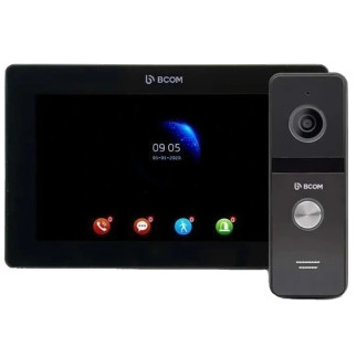 BCOM BD-770FHD Black Kit Комплект відеодомофона - Інтернет-магазин спільних покупок ToGether