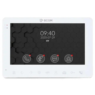 BCOM BD-780 White Відеодомофон - Інтернет-магазин спільних покупок ToGether