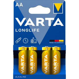 VARTA LONGLIFE AA BLI 4 ALKALINE Батарейка - Інтернет-магазин спільних покупок ToGether