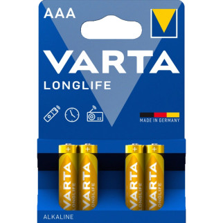 VARTA LONGLIFE AAA BLI 4 ALKALINE Батарейка - Інтернет-магазин спільних покупок ToGether