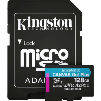 Kingston microSDXC 128 Гб U3 V30 A2 (SDCG3/128GBSP) Карта пам’яті - Інтернет-магазин спільних покупок ToGether