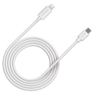 Canyon CFI12B white (Lightning - USB-C ) 2м 20Вт Кабель - Інтернет-магазин спільних покупок ToGether