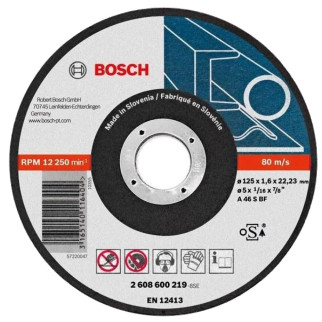 Bosch 125 x 1.6 мм (2608600219) Відрізний круг для металу - Інтернет-магазин спільних покупок ToGether