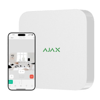 Ajax NVR (16ch) (8EU) white Мережевий відеореєстратор - Інтернет-магазин спільних покупок ToGether
