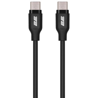 2E Type-C Glow USB-C > USB-C Кабель заряджання/синхронізації 1м 60Вт чорний - Інтернет-магазин спільних покупок ToGether