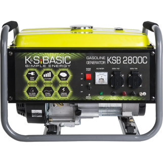 Konner&Sohnen Basic KSB 2800C Генератор бензиновий 230В 2.8 кВт ручний заупуск - Інтернет-магазин спільних покупок ToGether