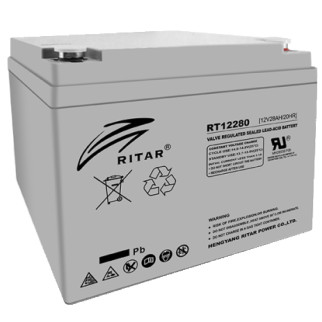 RITAR AGM RT12280 12V 28Ah Акумуляторна батарея - Інтернет-магазин спільних покупок ToGether