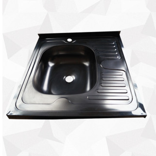 Кухонна мийка сталева накладна 60х60 L ( А0019337 ) - Інтернет-магазин спільних покупок ToGether