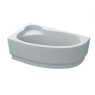 Ванна акрилова асиметрична GLORIA 160x90 L + ноги + екран під ванну ( А0045130 ) - Інтернет-магазин спільних покупок ToGether