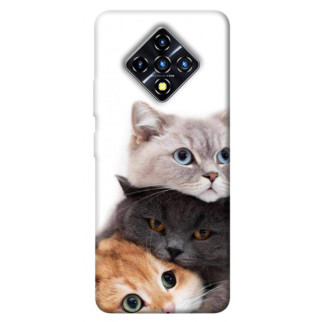 Чохол itsPrint Три коти для Infinix Zero 8 - Інтернет-магазин спільних покупок ToGether