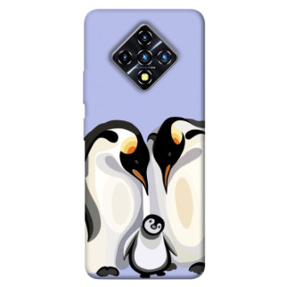 Чохол itsPrint Penguin family для Infinix Zero 8 - Інтернет-магазин спільних покупок ToGether