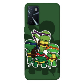 Чохол itsPrint Green turtles для Oppo A16s / A16 - Інтернет-магазин спільних покупок ToGether
