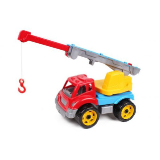 Іграшка "Автокран" (червоний) - Інтернет-магазин спільних покупок ToGether