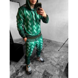 Зелений спортивний костюм.5-854 - Інтернет-магазин спільних покупок ToGether