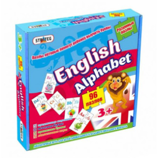 Розвиваюча гра-пазли "Англійський алфавіт" - Інтернет-магазин спільних покупок ToGether