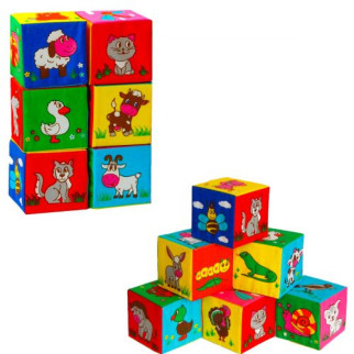М'які кубики "Тварини" Масік - Інтернет-магазин спільних покупок ToGether
