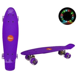 Пенні борд з колесами з підсвіткою (фіолетовий) - Інтернет-магазин спільних покупок ToGether