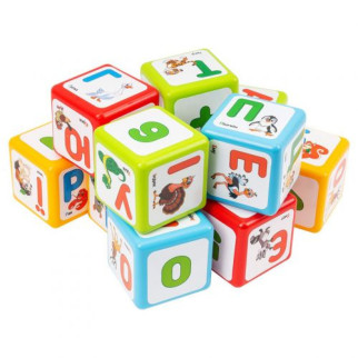 Кубики видувні "Абетка+Арифметика", 12 шт - Інтернет-магазин спільних покупок ToGether