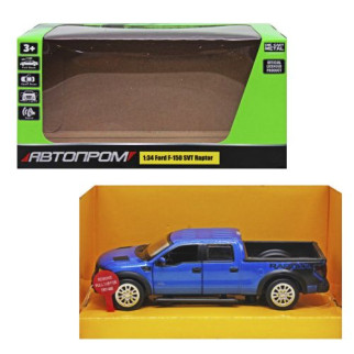 Машинка металева "Ford F-150 SVT Raptor" (синя) - Інтернет-магазин спільних покупок ToGether
