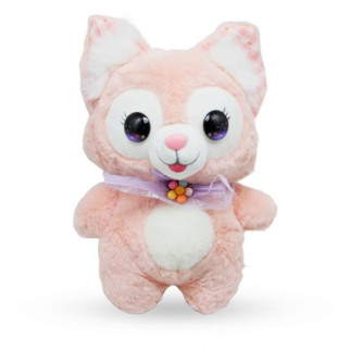 Мʼяка іграшка "Котик" 23 см, рожевий - Інтернет-магазин спільних покупок ToGether
