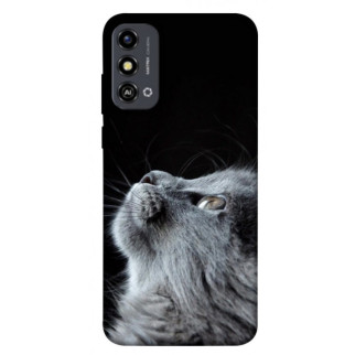 Чохол itsPrint Cute cat для ZTE Blade A53 - Інтернет-магазин спільних покупок ToGether