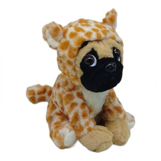 Мʼяка іграшка "Мопсик у костюмі: Жираф" - Інтернет-магазин спільних покупок ToGether