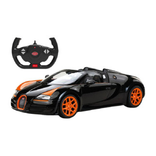 Машинка Rastar Bugatti Grand Sport Vitesse (70460) на радіокеруванні. 1:14. Колір: чорний - Інтернет-магазин спільних покупок ToGether