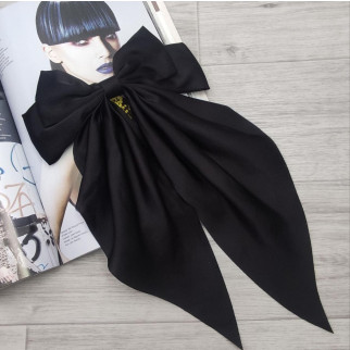 Жіноча шпилька для волосся з бантом Чорний (15005) - Інтернет-магазин спільних покупок ToGether